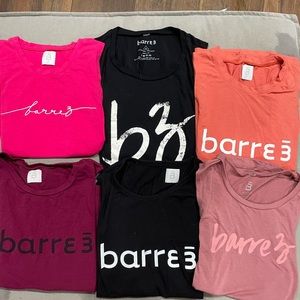 Barre3 signature sleeveless t-shirts. Size: M lot